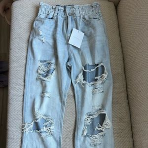 Kristen paper bag jeans